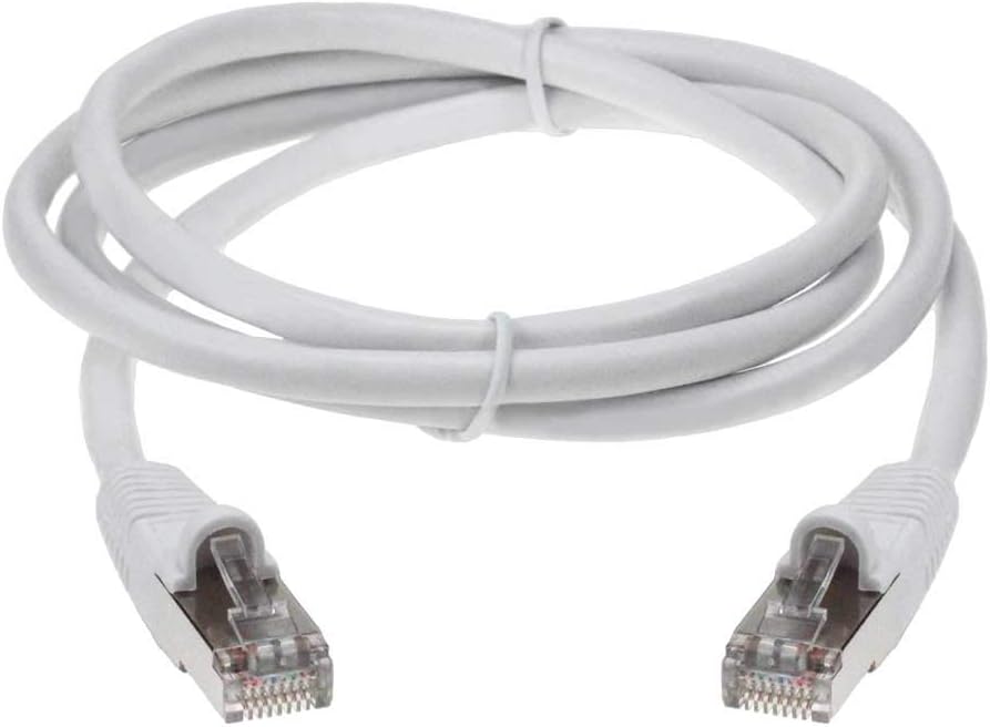 SF Cable Cat5e Shielded (STP) Ethernet Network Cable, 26AWG 4pair Stranded Copper Wire, RJ45 Plug, 350MHz, 150ft, Black