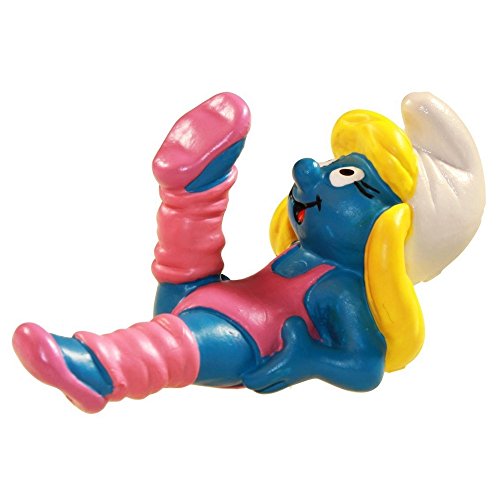 Les Schtroumpfs - Figurine Schtroumpfette aérobic 6 cm