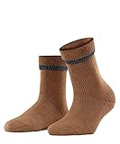 FALKE Damen Cuddle Pads Haussocken Baumwolle Schwarz Grau viele weitere Farben verstärkte Hüttensocken ohne Muster atmungsaktiv Noppendruck rutschhemmend auf der Sohle 1 Paar