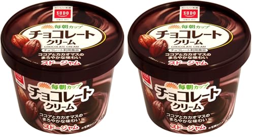 スドージャム 毎朝カップ チョコレートクリーム 120g (× 2)