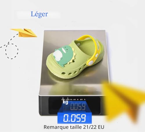Meik Mangni Sabots et Mules Enfant Fille Garçon Clog Bleu 25/26 EU – vue 6