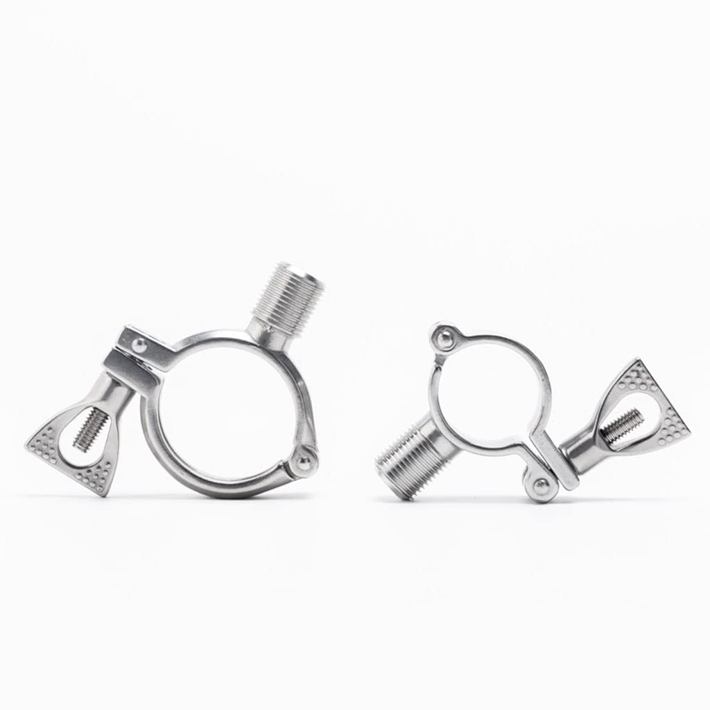 1pcs Heavy Duty Sanitary Tri Clamp - 304 SUS with Wing Nut(25mm)