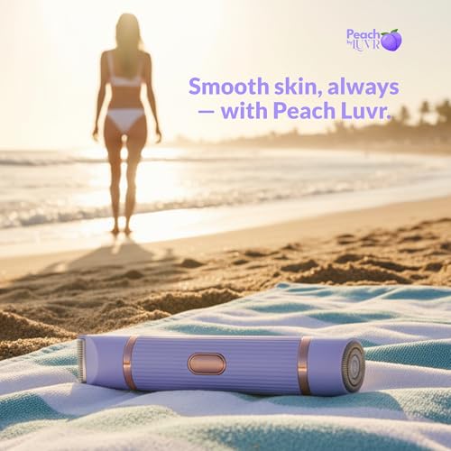 Peach Please 1.0 – #1 Women’s Waterproof Bikini & Body Hair Trimmer • Bikini Trimmer for Women with Skin-Safe Ceramic Blades & Foil Shaver Head • Prevent Razor-Burn by Peach Please - Image 2