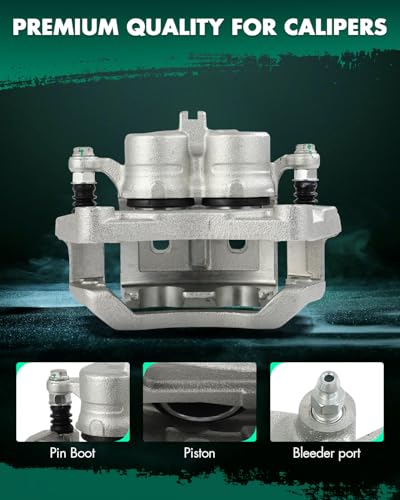 Image of SCITOO 1PC 19B2870B Front Driver Side Disc Brake Caliper With Bracket | Fit For Infiniti,For Nissan Models - For 370Z 2009-2020,For EX35 2008-2012,For EX37 2013,For G25 2011-2012,For G35 2007-2008