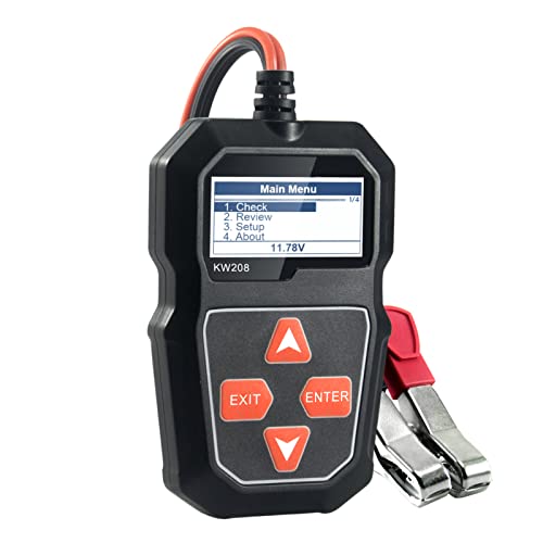 Ferramenta de diagnóstico,ERYUE Testador de carga de bateria de carro KW208 12V Analisador de altern