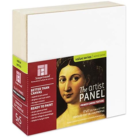 Ampersand Artist Panel Canvas, 5x5 inches Cover