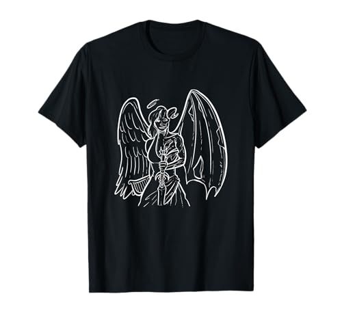 Angel Demonio Muerte Ángel Demonio Fanático Camiseta