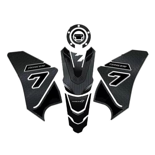 Protection réservoir Yamaha Tracer 7 2024 autocollant moto latéral