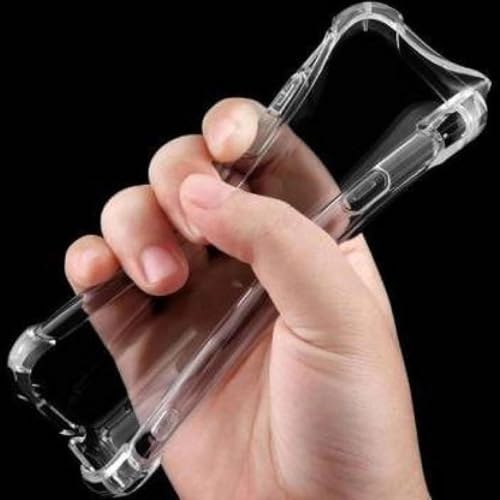 Image of BOXXO Flexible Back Cover for Mi Redmi 9 | Back Cover Transparent Clear Shockproof Case Four Corner Protection | Slim Protective Mobile Phone Cover for Mi Redmi 9
