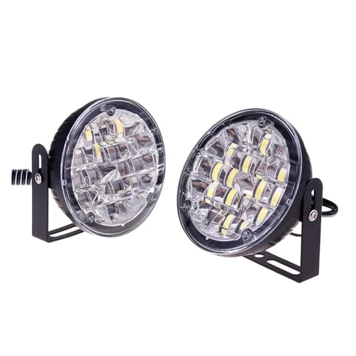 Antibrouillard LED 12V super lumineux pour voiture avec feux de circulation flexibles