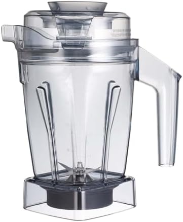 EastFune Edelstahl Behälter Für Vitamix - 1,8 Liter Ersatz | Kompatibel Mit Classic/Explorian/Ascent Serie