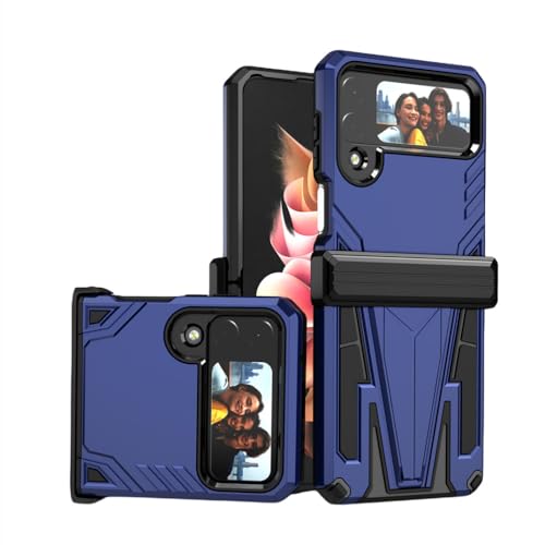 Coque anti-chute Samsung Galaxy Z Flip 4 avec béquille sans empreintes