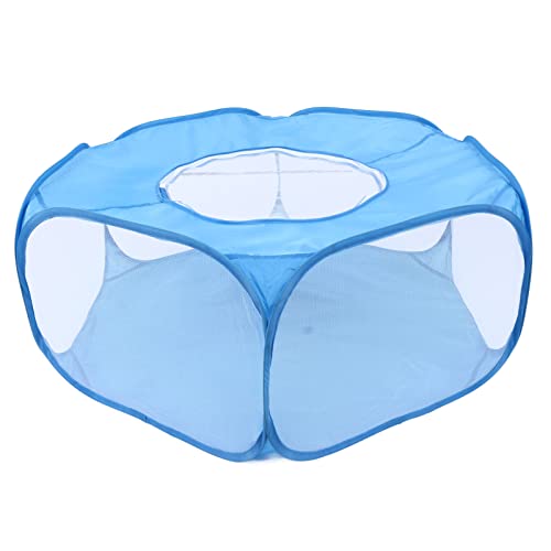 Pequeño parque para mascotas, tienda de campaña para mascotas con apertura automática, actividad restringida, simple, plegable, uso doméstico para acampar al aire libre
