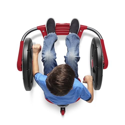 Image of Radio Flyer Cyclone, For Ages 3-7, Arm-Powered Ride On, 16 inch Wheels