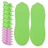 Gatuida 20 Pares Zapatillas Desechables EVA Gruesas Cómodas y Ligeras para Pedicura Spa Hoteles y Viajes Unisex Color Aleatorio Estándar Color Aleatorio