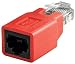 Produktbild Unbekannt Wentronic  Netzwerkkabel Crossover mit RJ45 Stecker CAT. 5e RJ45 Stecker auf Buchse 2 Stück