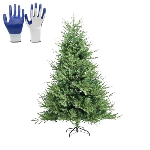 Árbol de Navidad verde de PVC, decoración ideal para fiestas