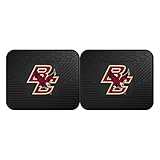 FANMATS 13216 NCAA Boston College Eagles Back Row Utility Car Mats - 2 Piece Set, 14in. x 17in., All...