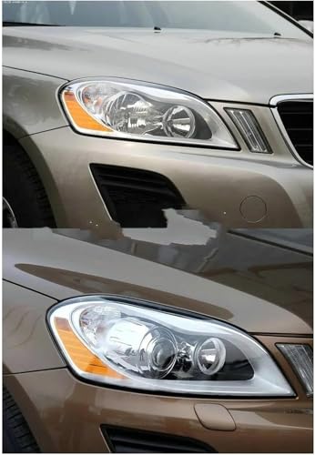 Cache phare transparent pour Volvo XC60 2009-2013 coque de rechange optique