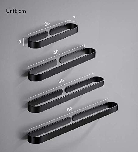 Barre de serviette mural en aluminium et support serviette