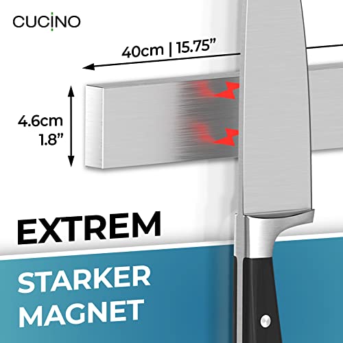 Magnetleiste für Messer Cucino – selbstklebend und werkzeugfrei