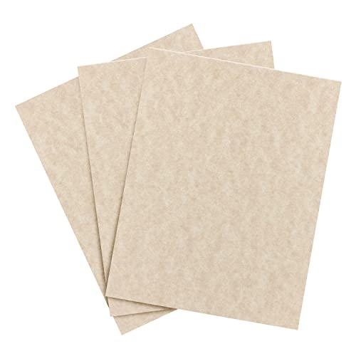Papier parchemin camel 90 g/m² pour impression menu certificat et invitation