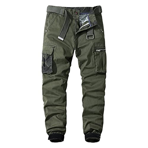 Pantalon Cargo d'Extérieur Homme Résistant à Multiples Poches Droit