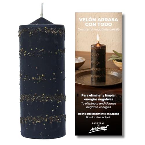 Vela Arrasa con Todo Ritualizada – Rompe Trabajos de Magia, Corte de Brujería,...