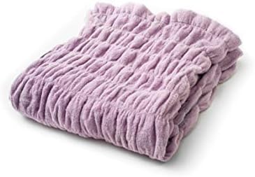 Amazon Co Jp Iimin 今治くるまるタオルケット シングル ラベンダー ホーム キッチン