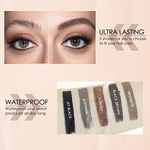 Eyret Eyebrow Cream Waterproof Liquid Eyebrows Tinted Long Lasting 24 Hours Natural Brows Makeup For Women And Girls(#Auburn) #TOP3