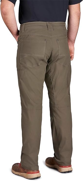 TK Flex Reach Pants for Men, Jeans Style, Quick Dry, Breathable, Multifunctional Pockets, Coyote Brown - Image 2