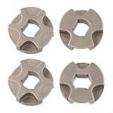 Ritzel für ES-Serie Kettensäge, 6 Zähne 3/8 Zoll Teilung, 9 x 12 mm Bohrung, Metall-Antriebsrad für ES 31A 32A 36A 37A 40A 41A Modelle (4 Stück)