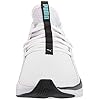 PUMA womens 19435503 Running Shoe, Puma White-angel Blue-puma Black, 5.5 US