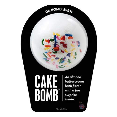 Da Bomb Cake Bath Bomb, White