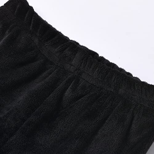 Toddler Baby Girl Fashion Bell Bottom Solid Stretchy Ruffle Leggings Infant Flare Pant Wide Leg Legging Trousers2