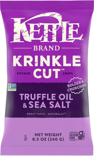 Image of Kettle Brand, Truffles Sea salt Chips, 8.5oz