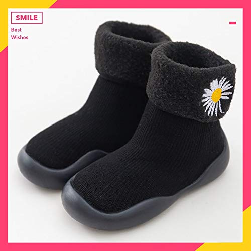 Solaud Baby Toddler Socks Shoes Non-slip Floor Breathable Boys Girls Toddler Indoor Winter Warm Slippers Socks2