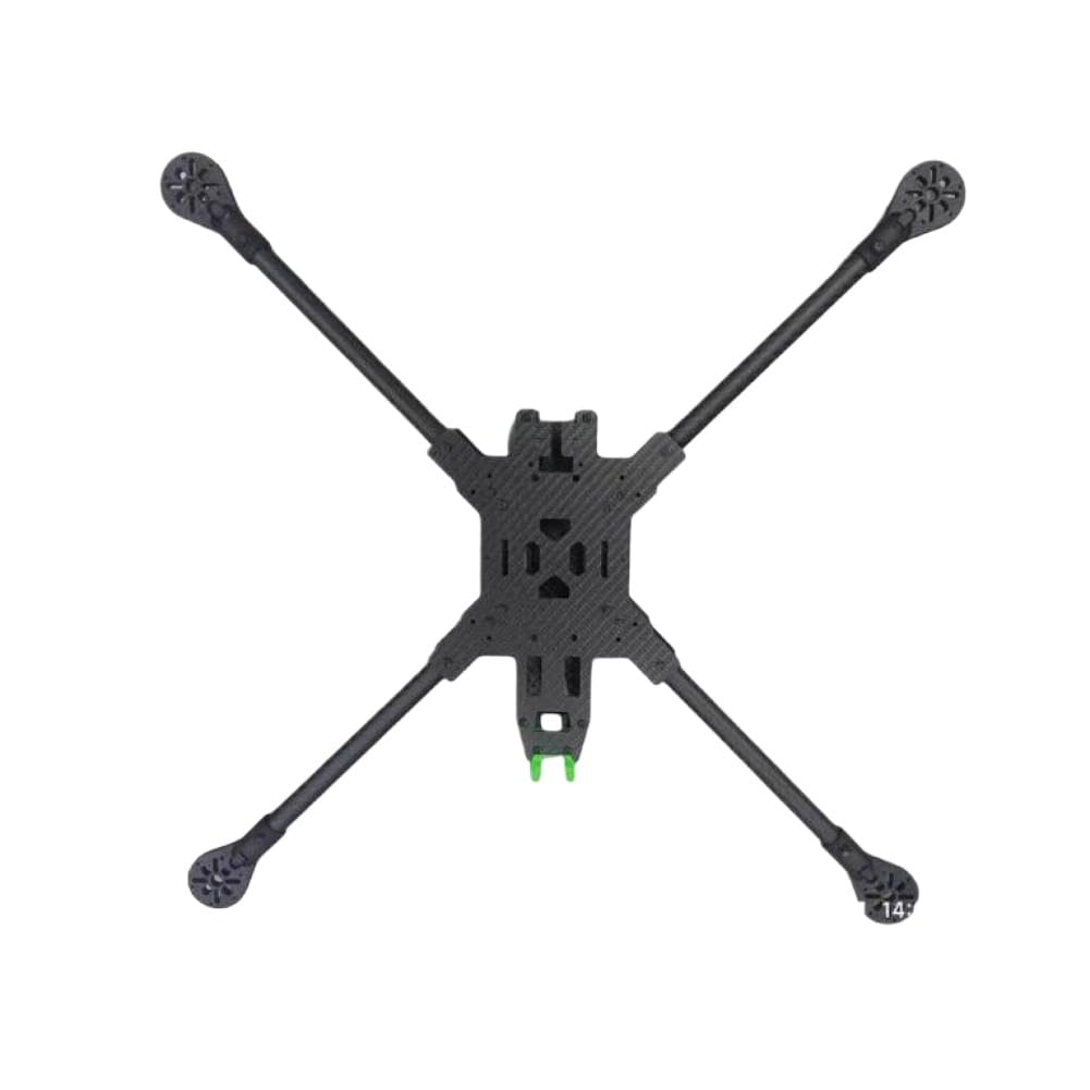 Kohlefaserrahmen 10 13 15 Zoll Quad Hexacopter Hochleistungsstärke Große Nutzlast Kompatibel mit FPV-Drohne(15in reinforced)