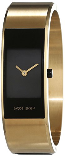 JACOB JENSEN Damen-Armbanduhr Analog Quarz Edelstahl Eclipse Item NO. 444