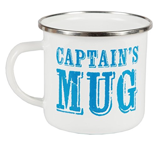 Tazza smaltata da capitano
