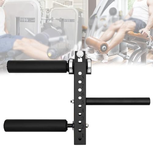 XRSMOU Beinstrecker- Und Beugemaschine, Sitzendes Beinstreckergerät, Training Der Muskelgruppen, Für Hantelscheiben Mit Einem Durchmesser Von 2,5 cm. (1.8cm)