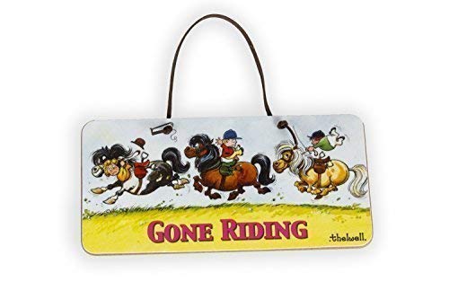 thelwellGone Riding Door Sign Gifts for children who ride
