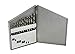 Triumph Twist Drill Co. 090519 T19 Size Ranger 1/16-Inch-1/4-Inch by 64ths with Metal Index High Speed Steel Drill Set, Bright Finish, 1-Pack