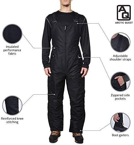 Miniatura 4 de Arctic Quest Pantalones de esquí con aislamiento resistente al agua para hombre