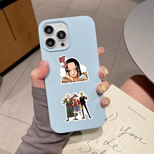 Image of 50pcs Cartoon Japanese Anime One Pice Stickers for Kids,Vinyl Waterproof One Pice Decal for Water Bottle Laptop Toy Sticker for DIY Decorate Bumper Phone Hard Hat Kids Teens Gifts