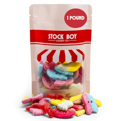 Bubs Swedish Godis Candy, mezcla dulce y ácida 1 lb miniatura 1