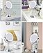 Led Lamp Double-Sided Makeup Mirror Desktop with Light Beauty Mirror 5 Times Magnification Vanity Mirror USB Plug-in Version