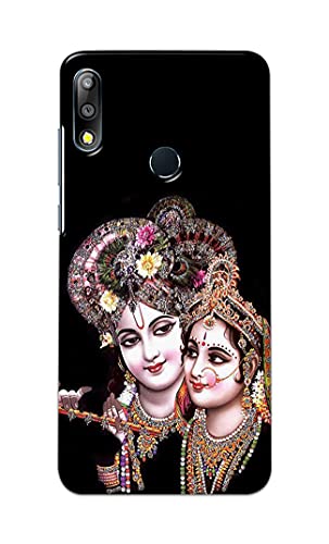 Image of Printed Hard Back Cover Case for Asus Zenfone Max Pro (M2) (6.26 inch) | Zenfone Max Pro M2 Back Cover (Radha Krishna) -203