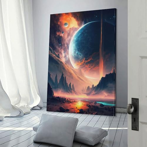 Poster paysage Aurora Symphony pour sublimer la déco du salon