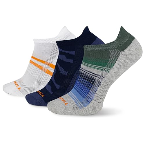 Image of Merrell Unisex Adult Cushioned Low Cut Tab Socks (3-Pair)